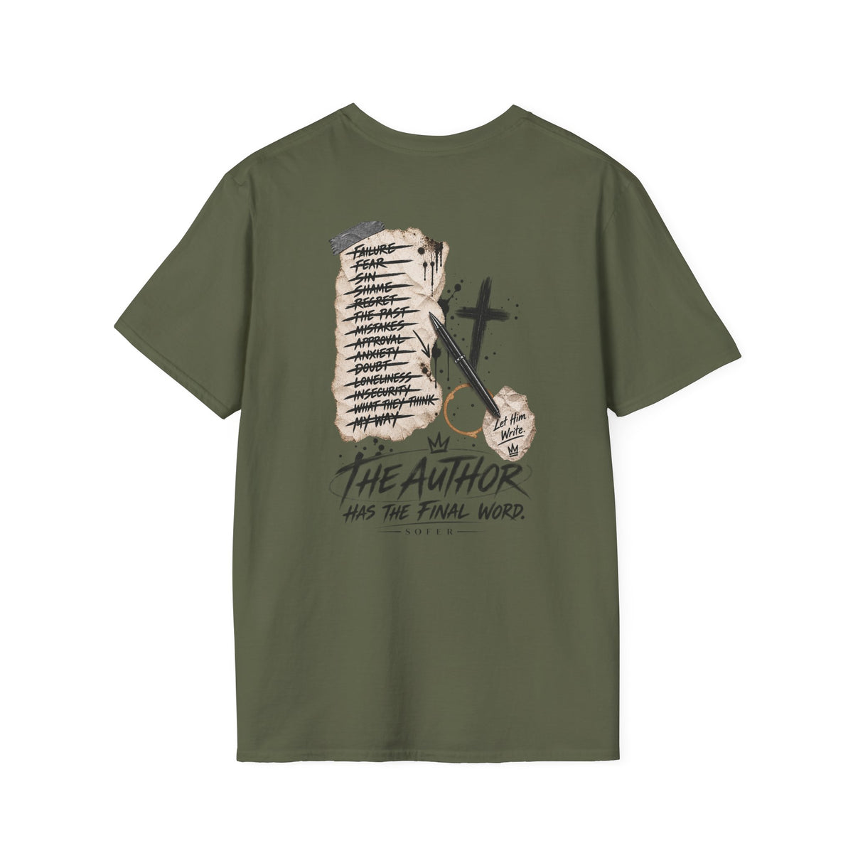 THE AUTHOR HAS THE FINAL WORD T-SHIRT
